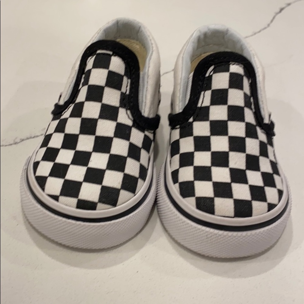Baby vans checkered vans